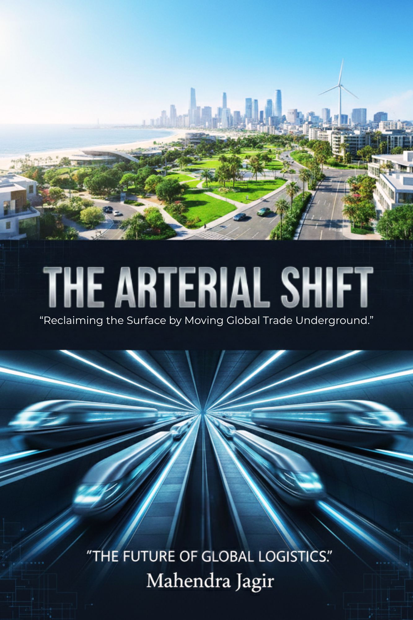 The Arterial Shift: Reclaiming the Surface by Moving Global Trade Underground
